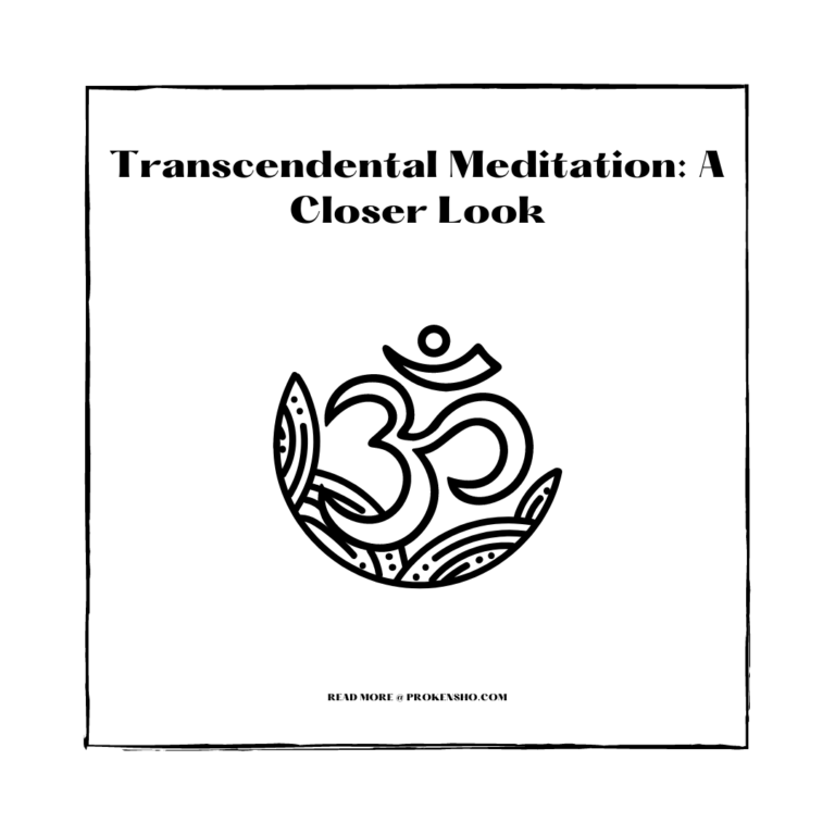 Transcendental Meditation: A Closer Look - ProKensho